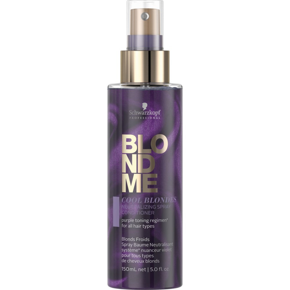 Schwarzkopf blondme Smooth hair provide shine spray