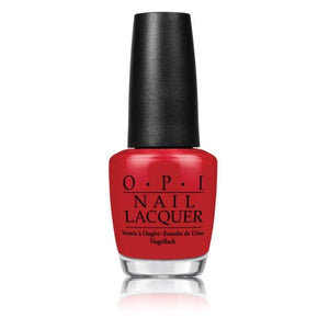 OPI Nail Lacquer - Red Hot Rio - BRAZIL