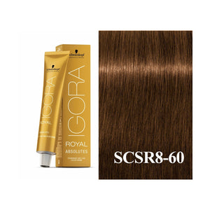 Schwarzkopf Absolute Igora Royal Blonde Chocolate Natural 8-60