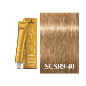 Schwarzkopf Absolute Igora Royal Extra Light Blonde Beige Natural 9-40