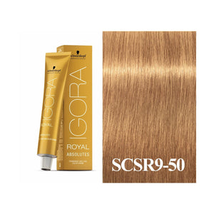 Schwarzkopf Absolute Igora Royal Extra Light Blonde Gold Natural 9-50