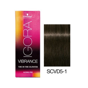 Schwarzkopf Igora Vibrance - 5-1 Light Brown Cendré