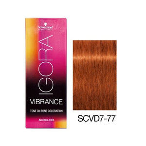 Schwarzkopf Igora Vibrance - 7-77 Medium Blonde Copper Extra