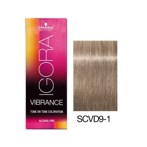 Schwarzkopf Igora Vibrance - 9-1 Extra Light Blonde Cendre